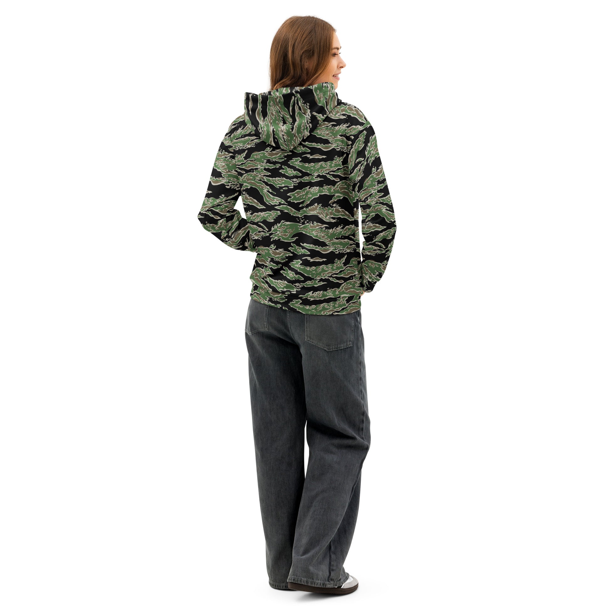 Tiger Stripe LLS Camo Hoodie _ Concealing Coloration