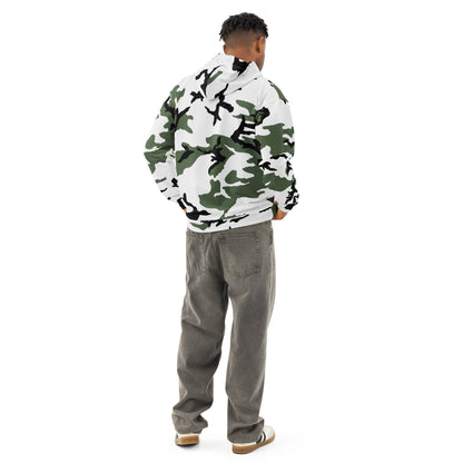 Three-Color Snow Camo Hoodie