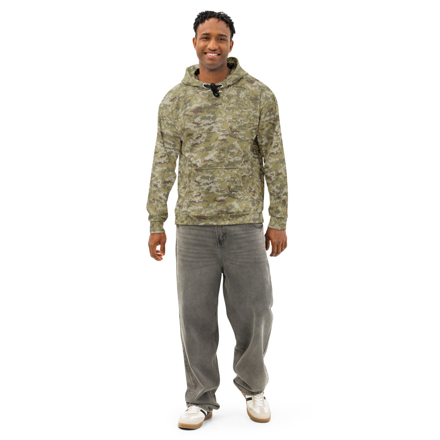Steppe Digi Camo Hoodie _ Concealing Coloration