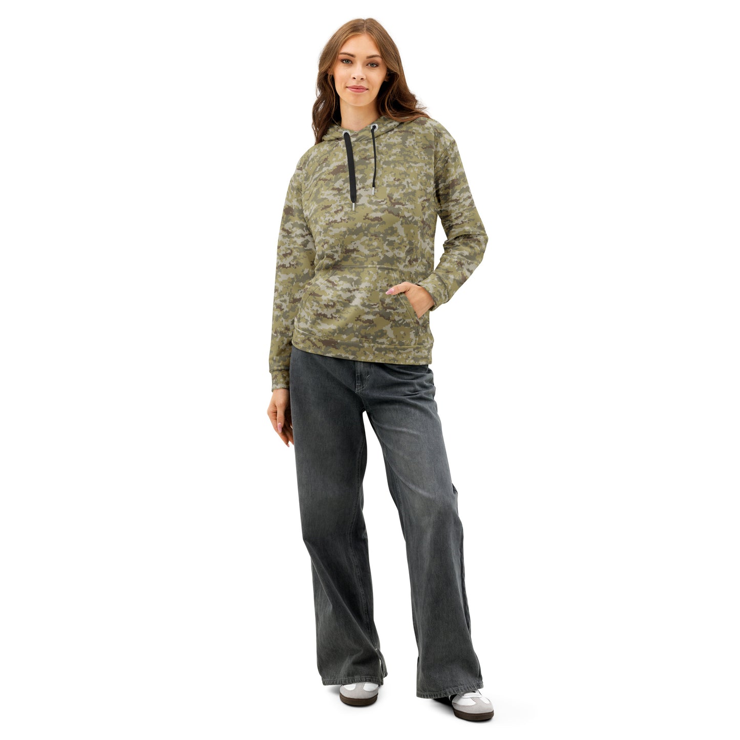 Steppe Digi Camo Hoodie _ Concealing Coloration