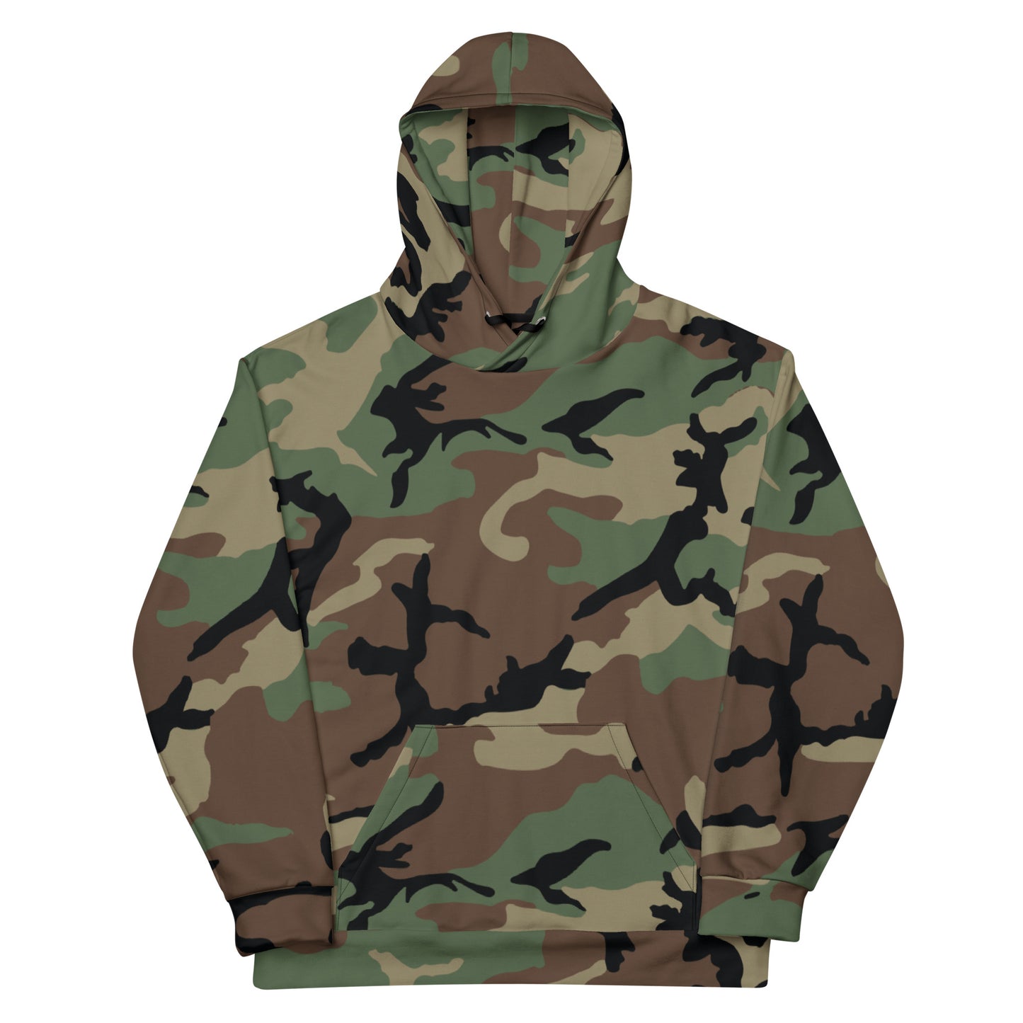 M81 Woodland Camo Hoodie _ Concealing Coloration