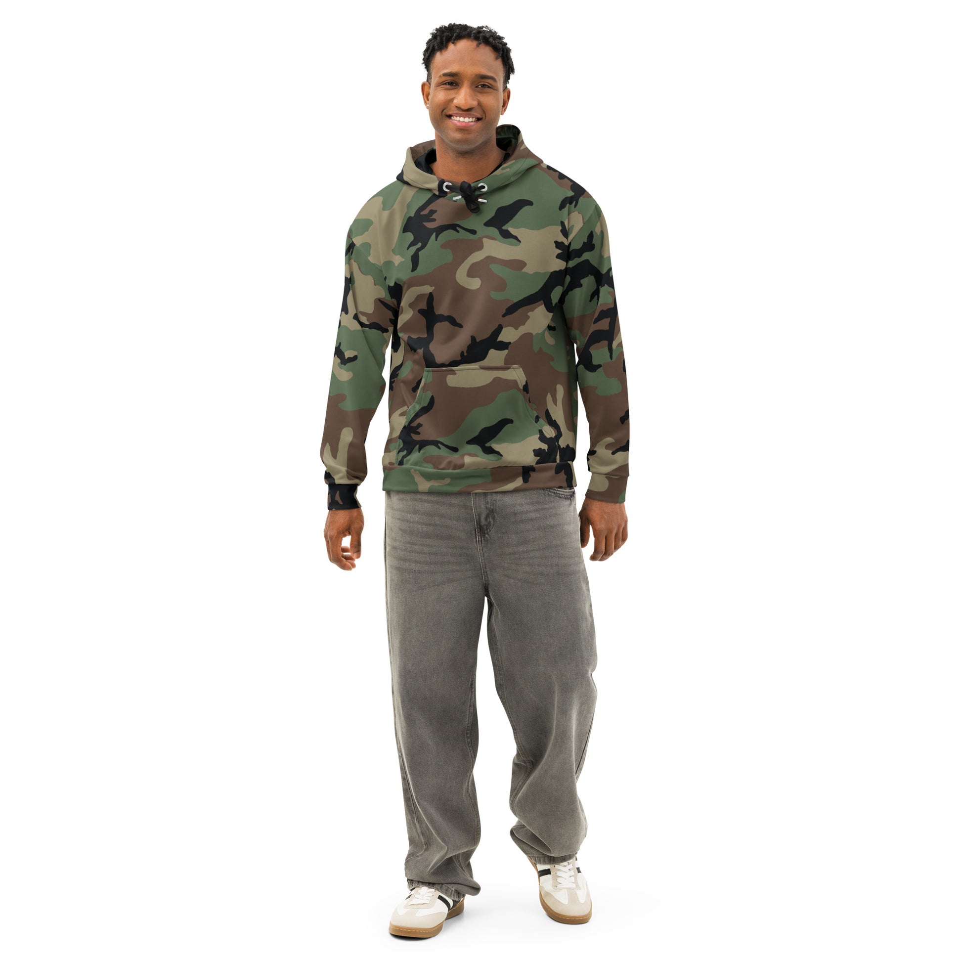 M81 Woodland Camo Hoodie _ Concealing Coloration