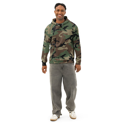 M81 Woodland Camo Hoodie _ Concealing Coloration