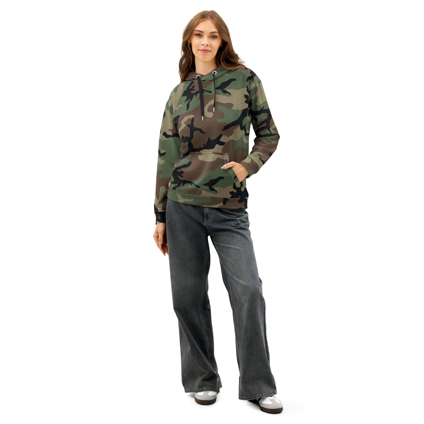M81 Woodland Camo Hoodie _ Concealing Coloration