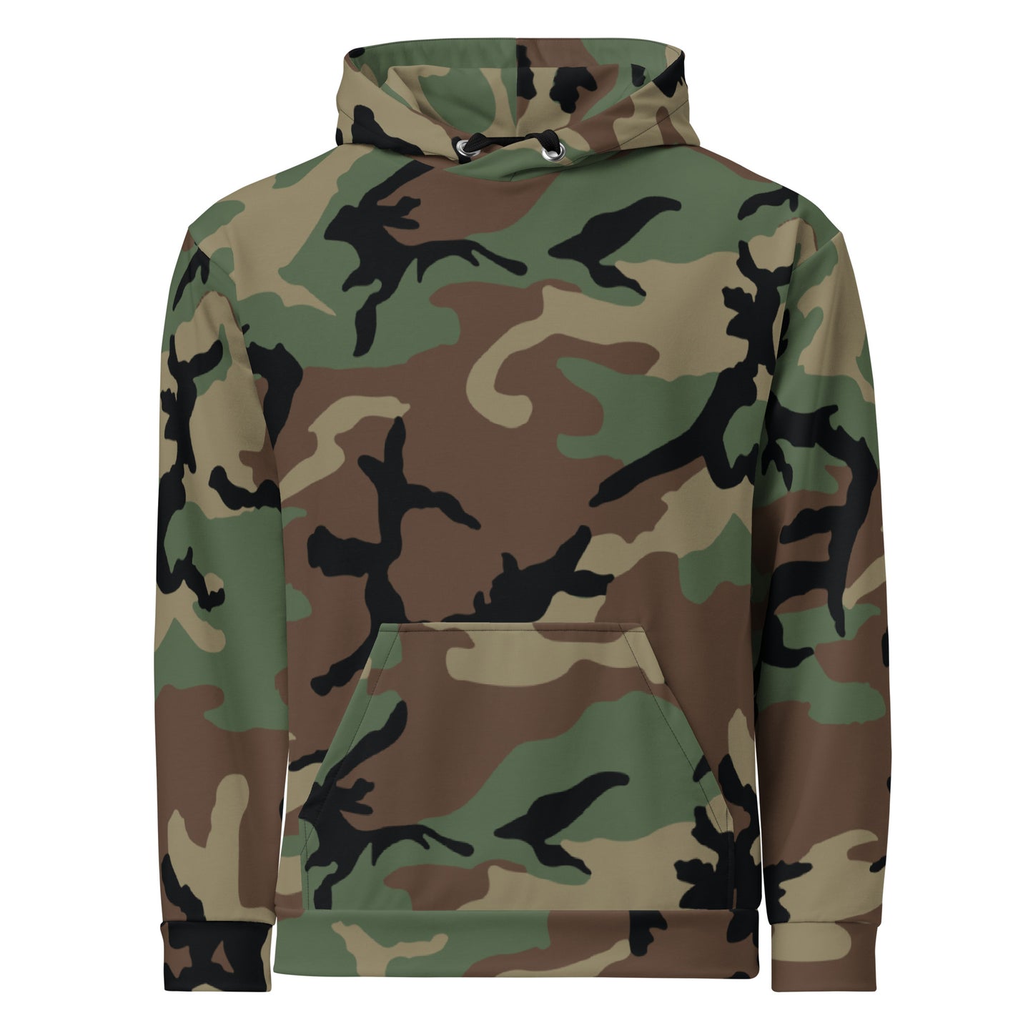 M81 Woodland Camo Hoodie _ Concealing Coloration