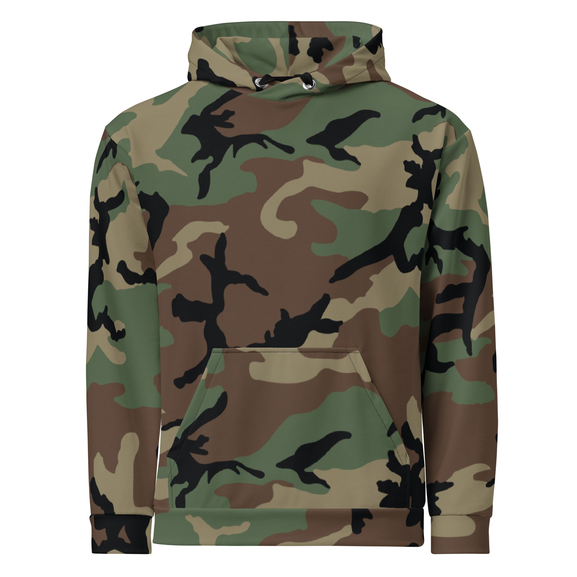 M81 Woodland Camo Hoodie _ Concealing Coloration