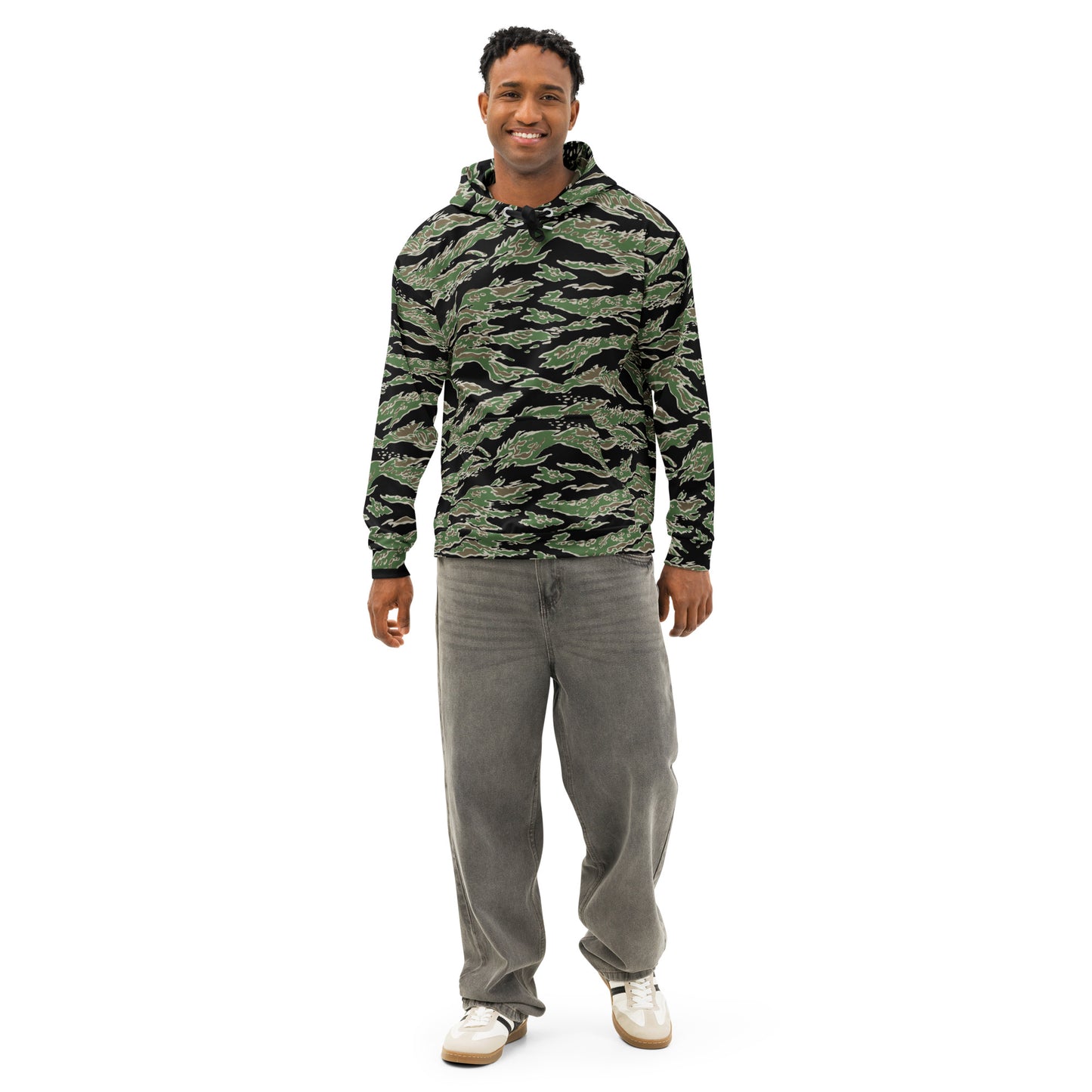 Tiger Stripe LLS Camo Hoodie _ Concealing Coloration
