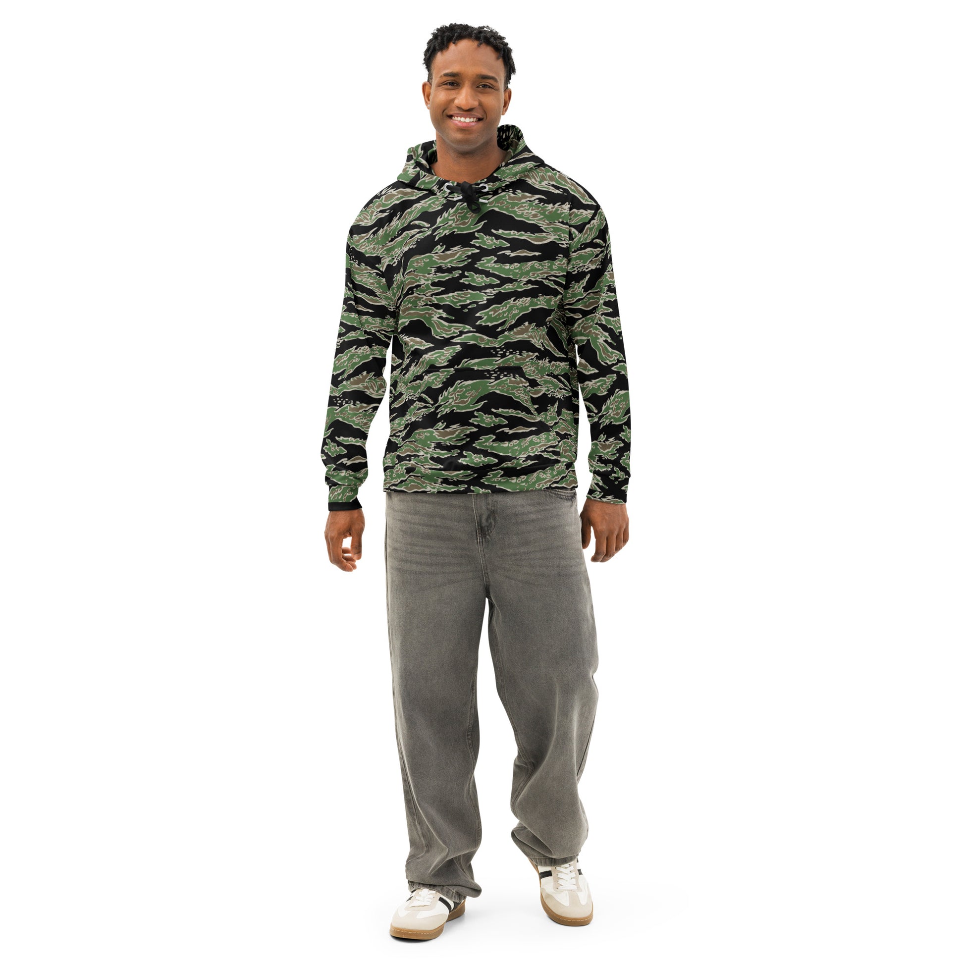 Tiger Stripe LLS Camo Hoodie _ Concealing Coloration