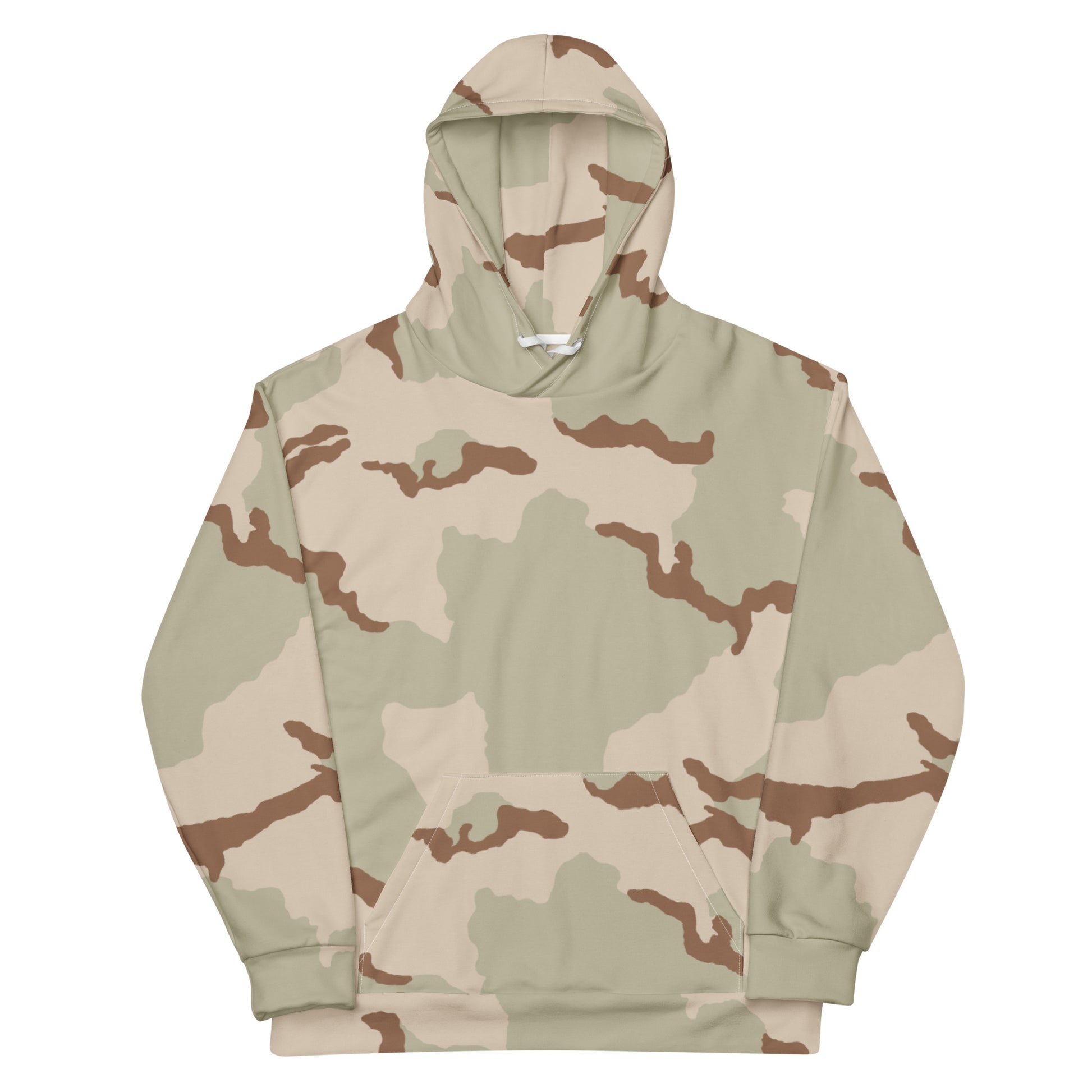Three-Color Desert Camo Hoodie _ Concealing Coloration