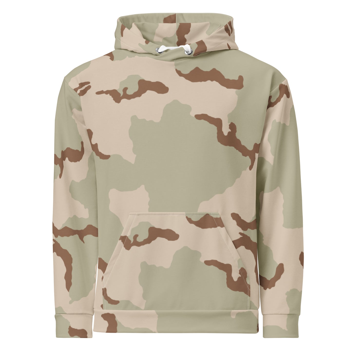 Three-Color Desert Camo Hoodie _ Concealing Coloration