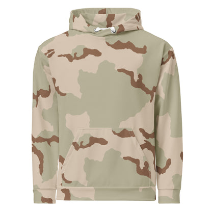 Three-Color Desert Camo Hoodie _ Concealing Coloration
