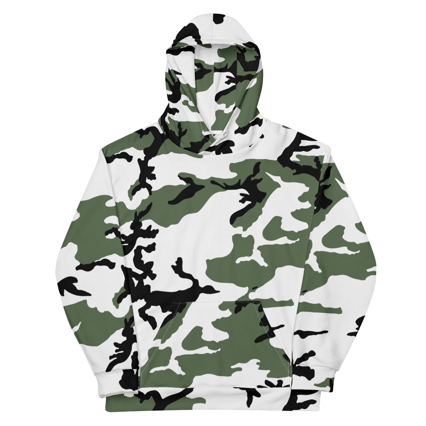 Three-Color Snow Camo Hoodie