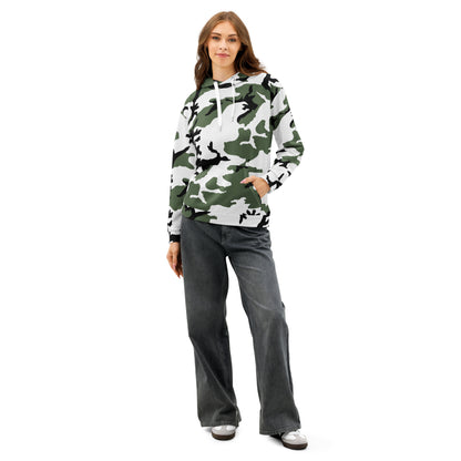 Three-Color Snow Camo Hoodie