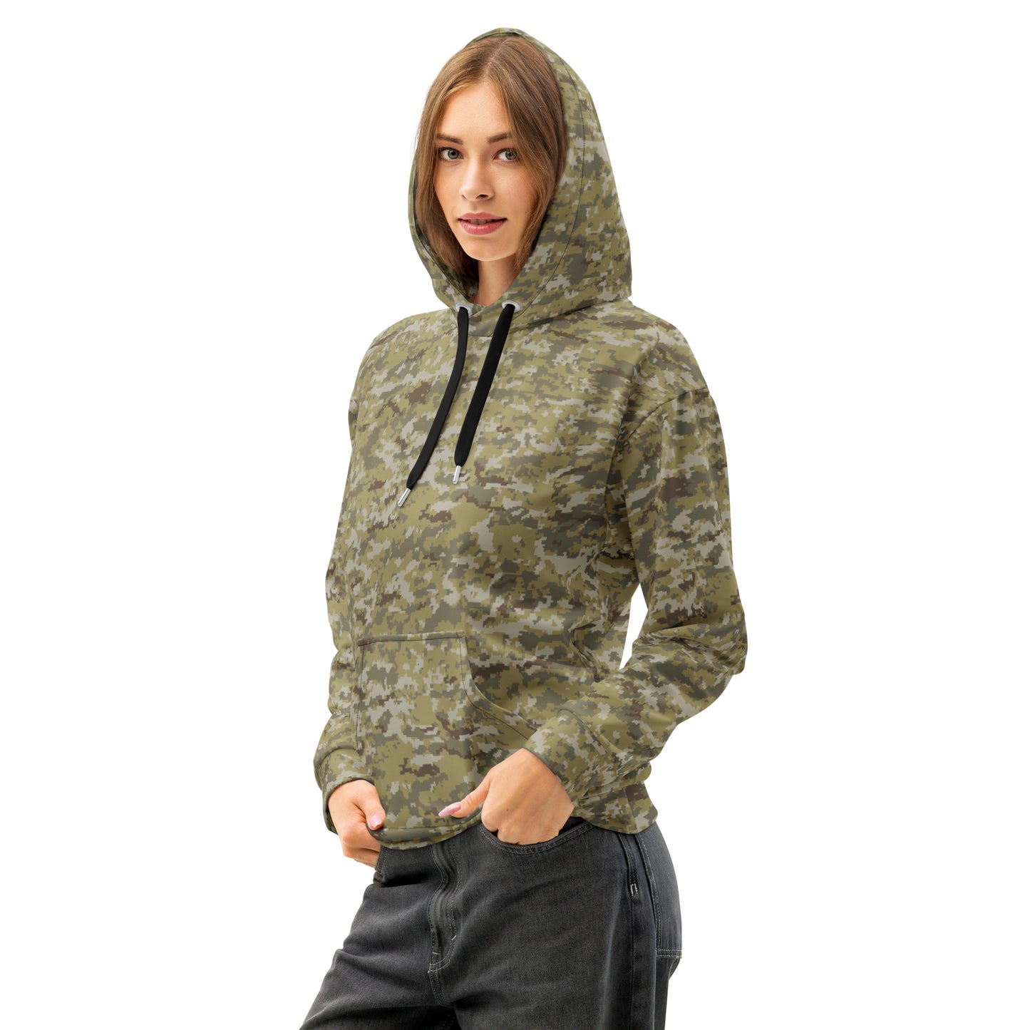 Steppe Digi Camo Hoodie _ Concealing Coloration