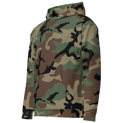 M81 Woodland Camo Hoodie _ Concealing Coloration