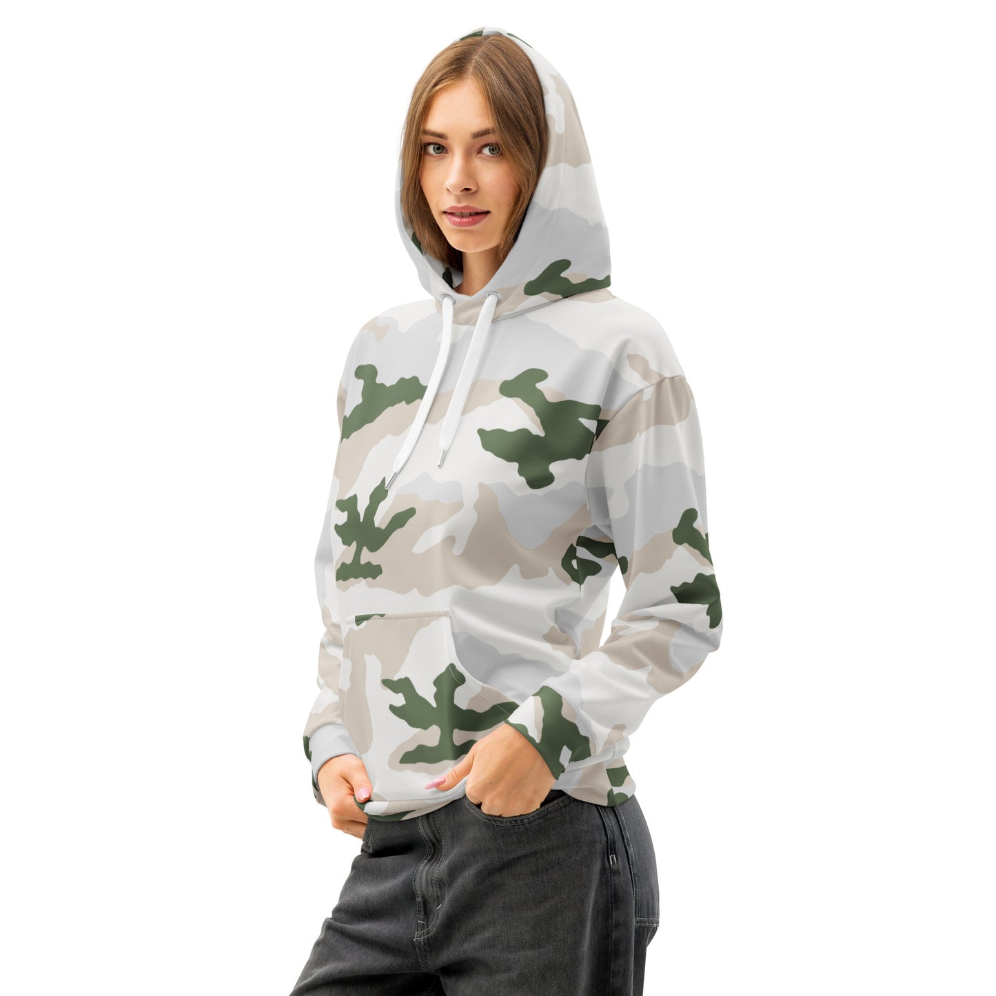 Tundra Alpine Camo Hoodie _ Concealing Coloration