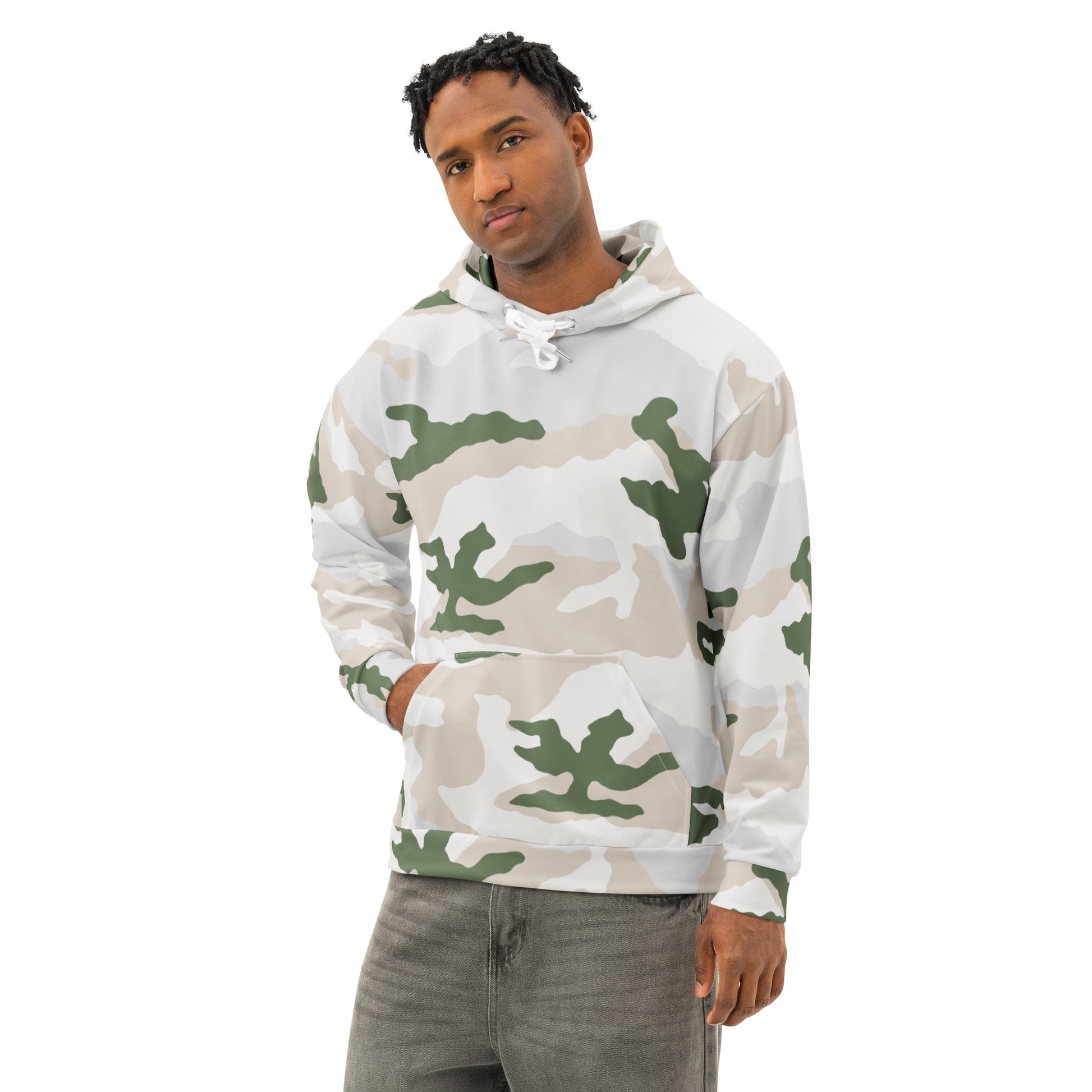 Tundra Alpine Camo Hoodie _ Concealing Coloration