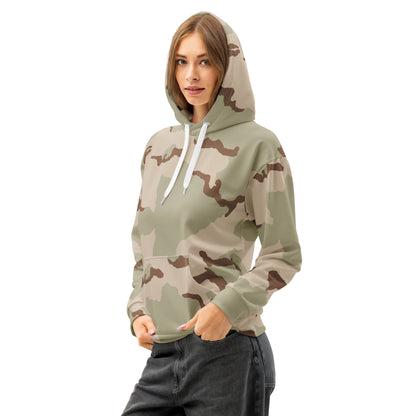 Three-Color Desert Camo Hoodie _ Concealing Coloration