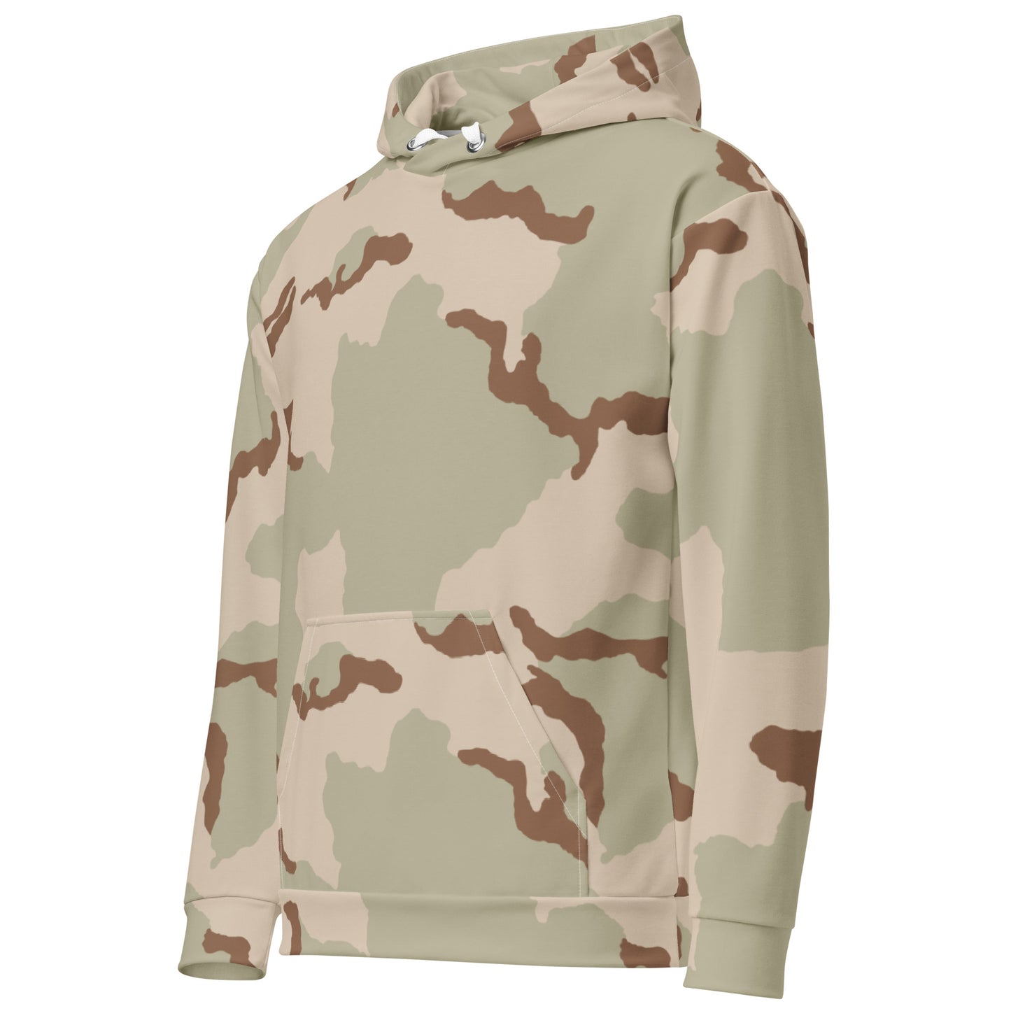 Three-Color Desert Camo Hoodie _ Concealing Coloration