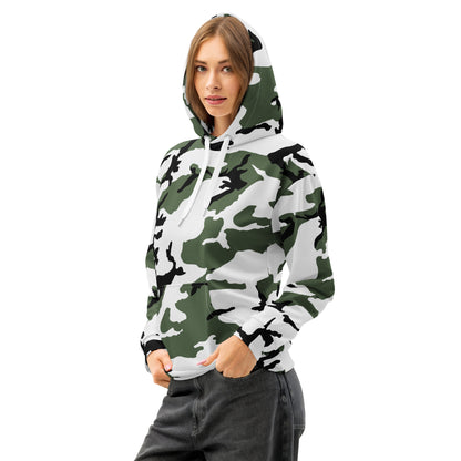 Three-Color Snow Camo Hoodie