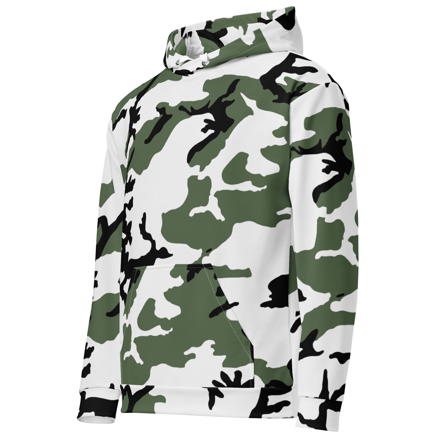 Three-Color Snow Camo Hoodie