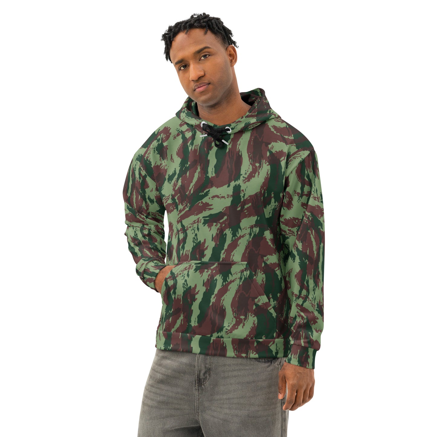Portuguese Lizard Camo Hoodie _ Concealing Coloration