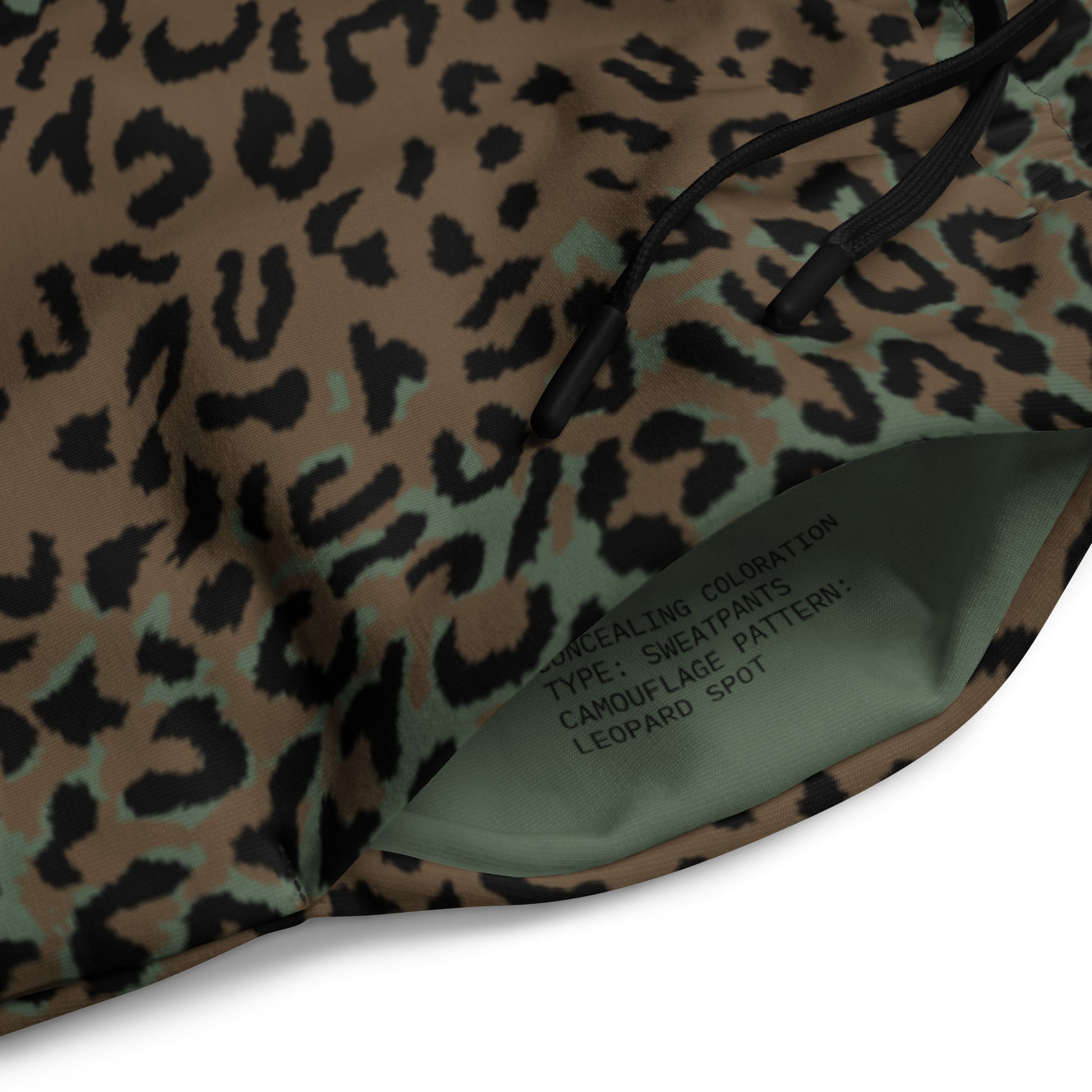 Leopard Spot Camo Sweatpants