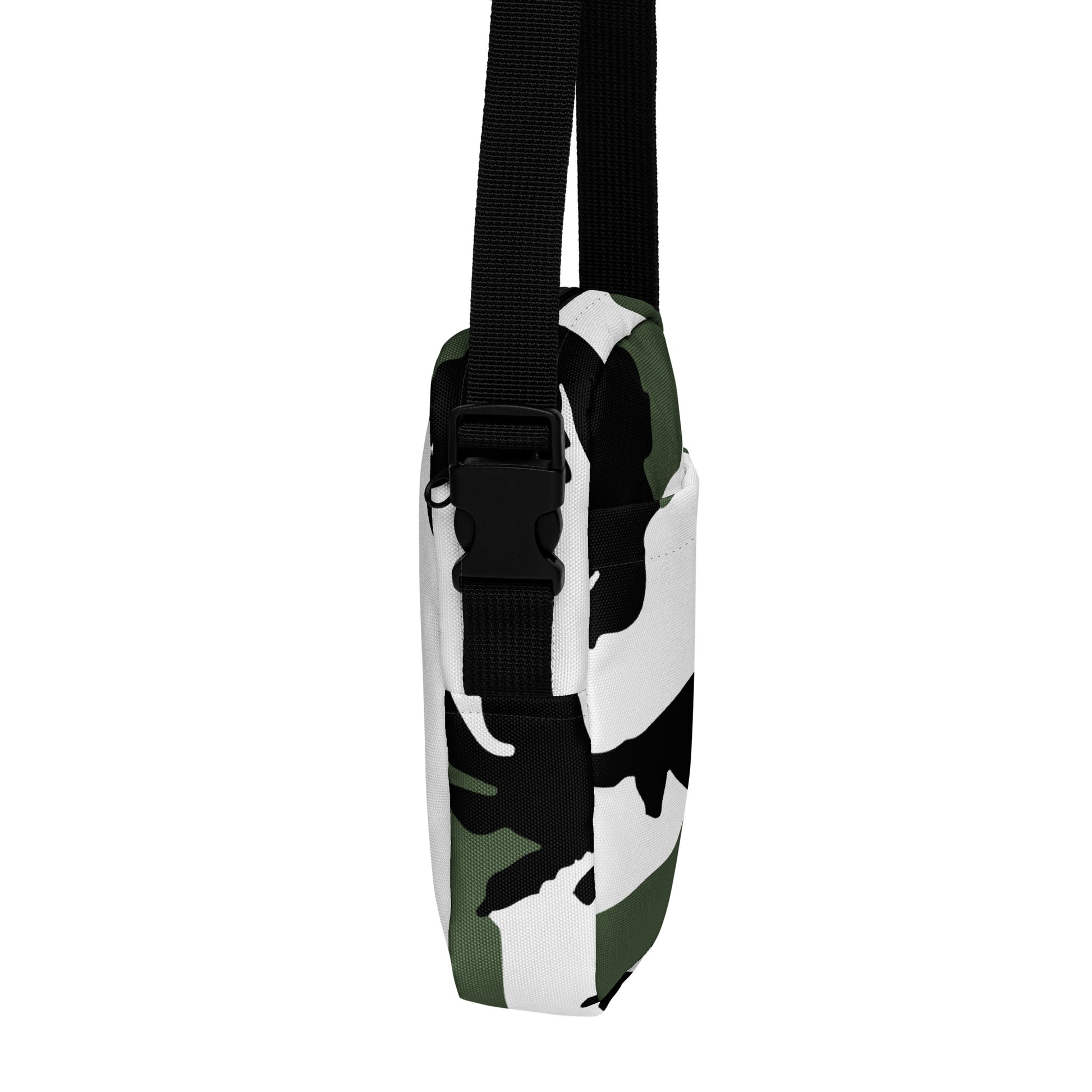 Three-Color Snow Camo Crossbody Bag