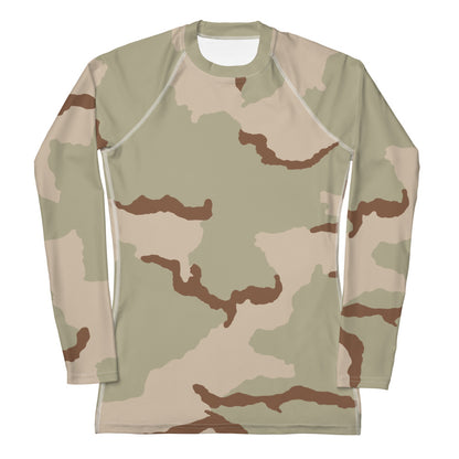 Three-Color Desert Camo Women's Long-sleeve Base Layer