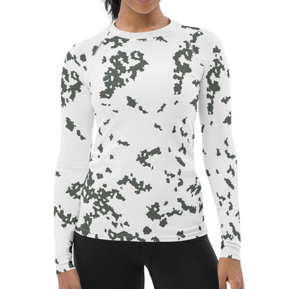 M05 Snow Camo Women's Long-sleeve Base Layer