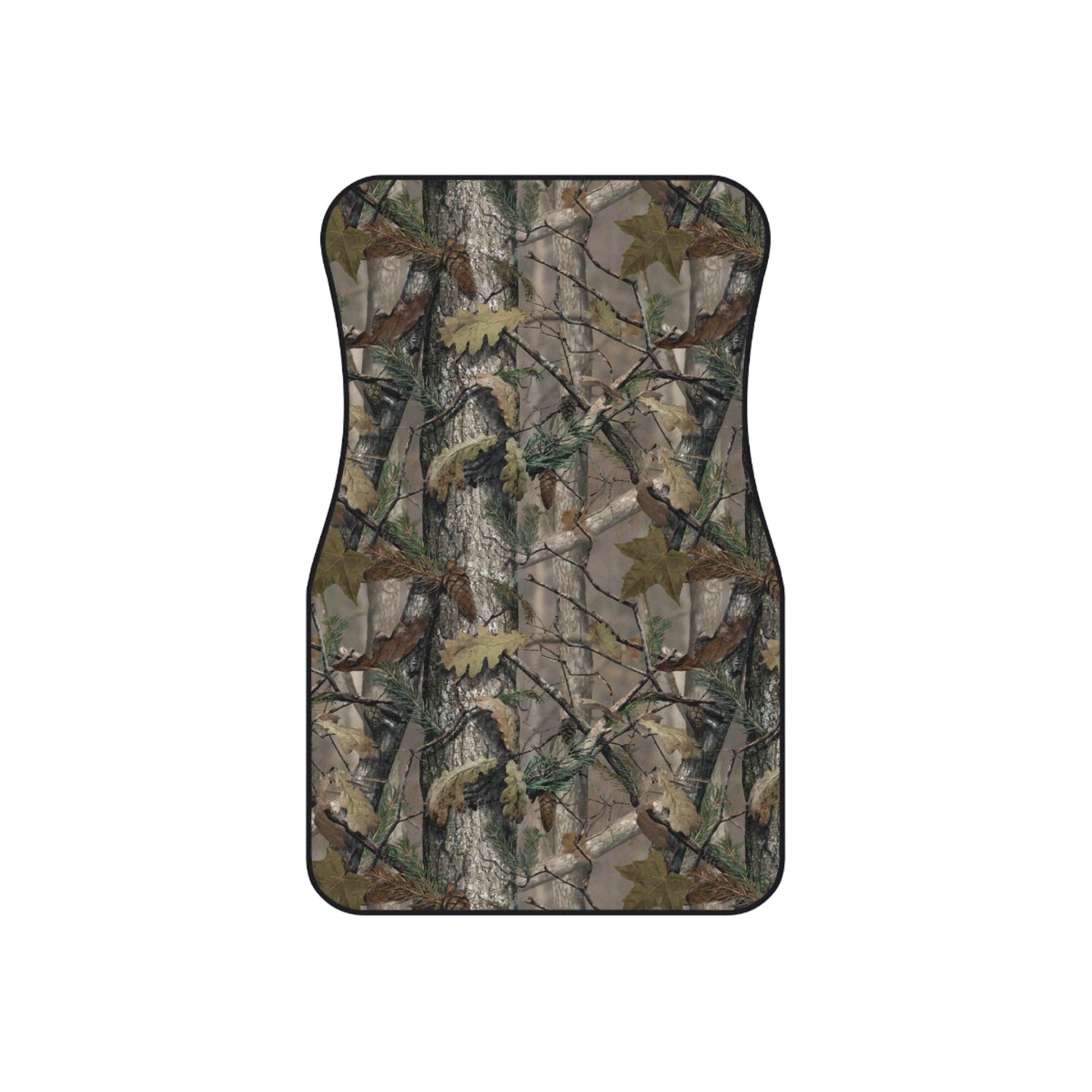 Blind Max HD Camo Front Seat Car Mats (Set of 2) _ Concealing Coloration