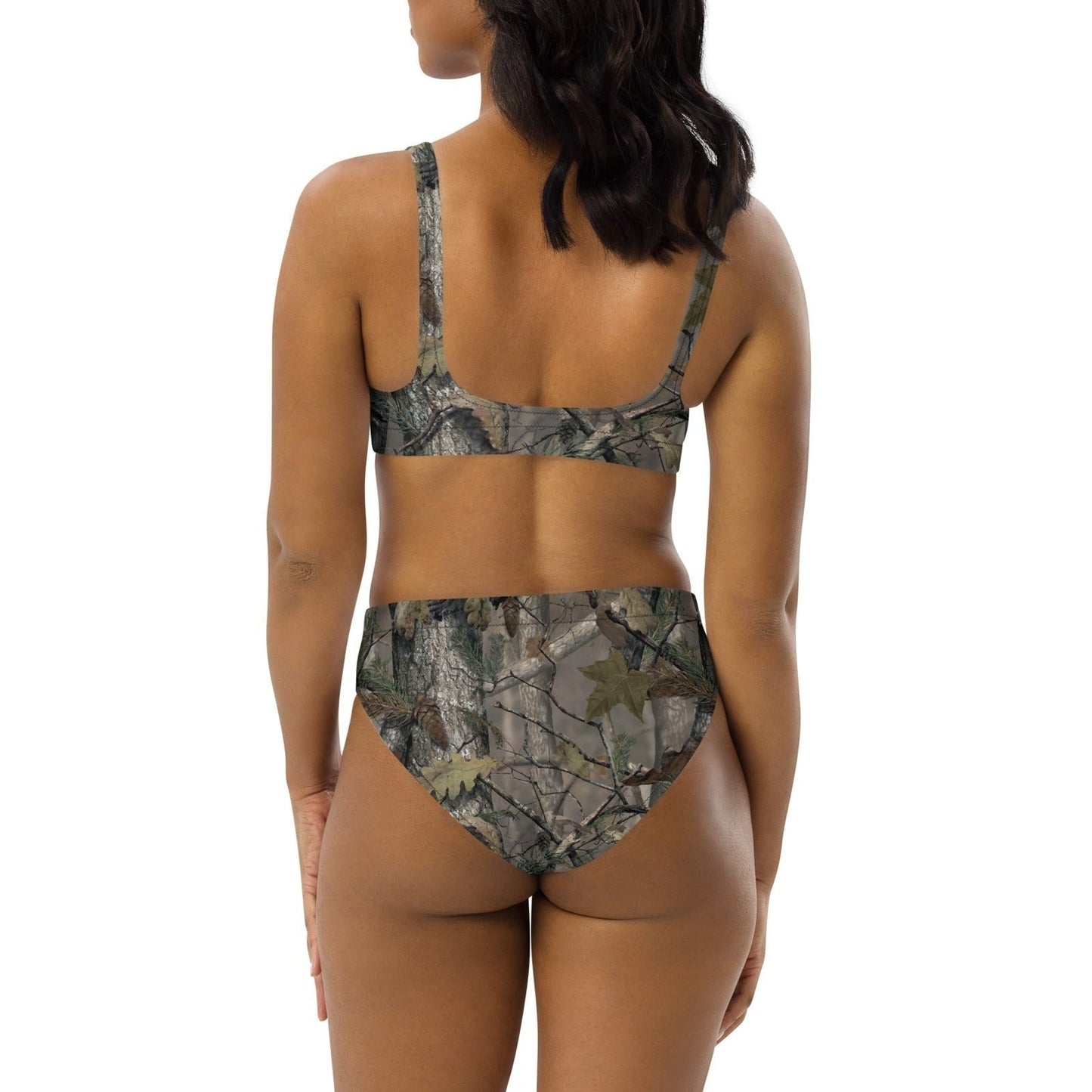 Blind Max HD Camo High-Waisted Bikini Set