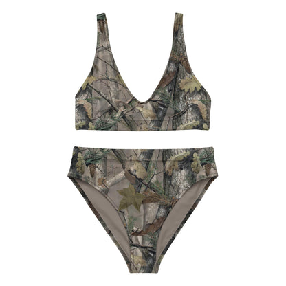 Blind Max HD Camo High-Waisted Bikini Set