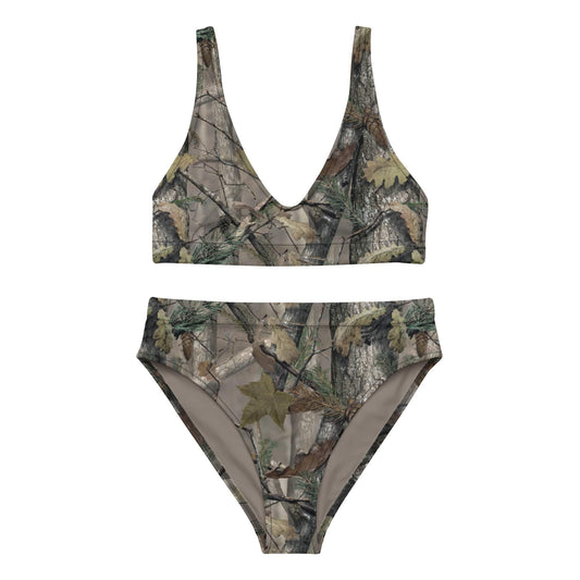 Blind Max HD Camo High-Waisted Bikini Set