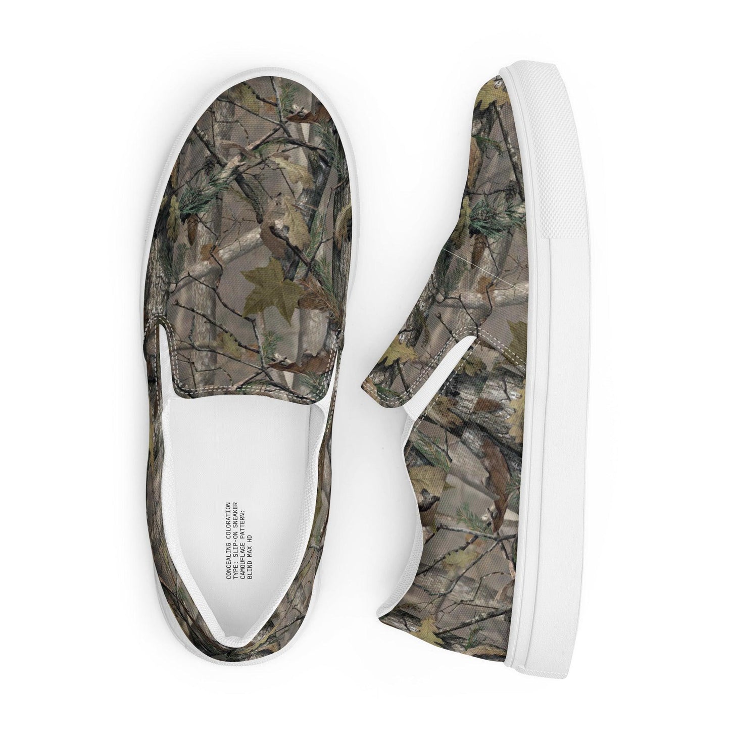 Blind Max HD Camo Men’s Slip-On Sneaker _ Concealing Coloration