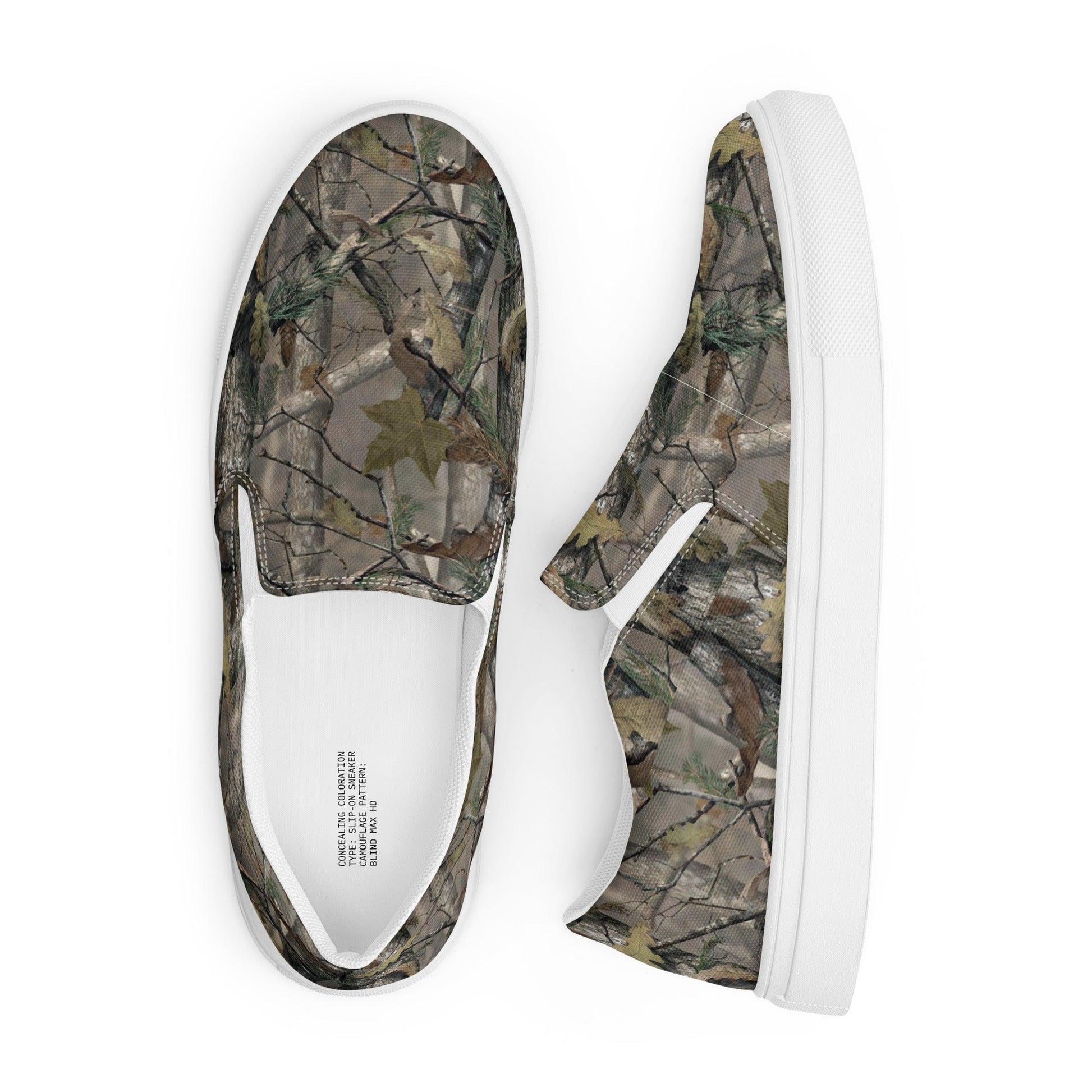 Blind Max HD Camo Men’s Slip-On Sneaker _ Concealing Coloration