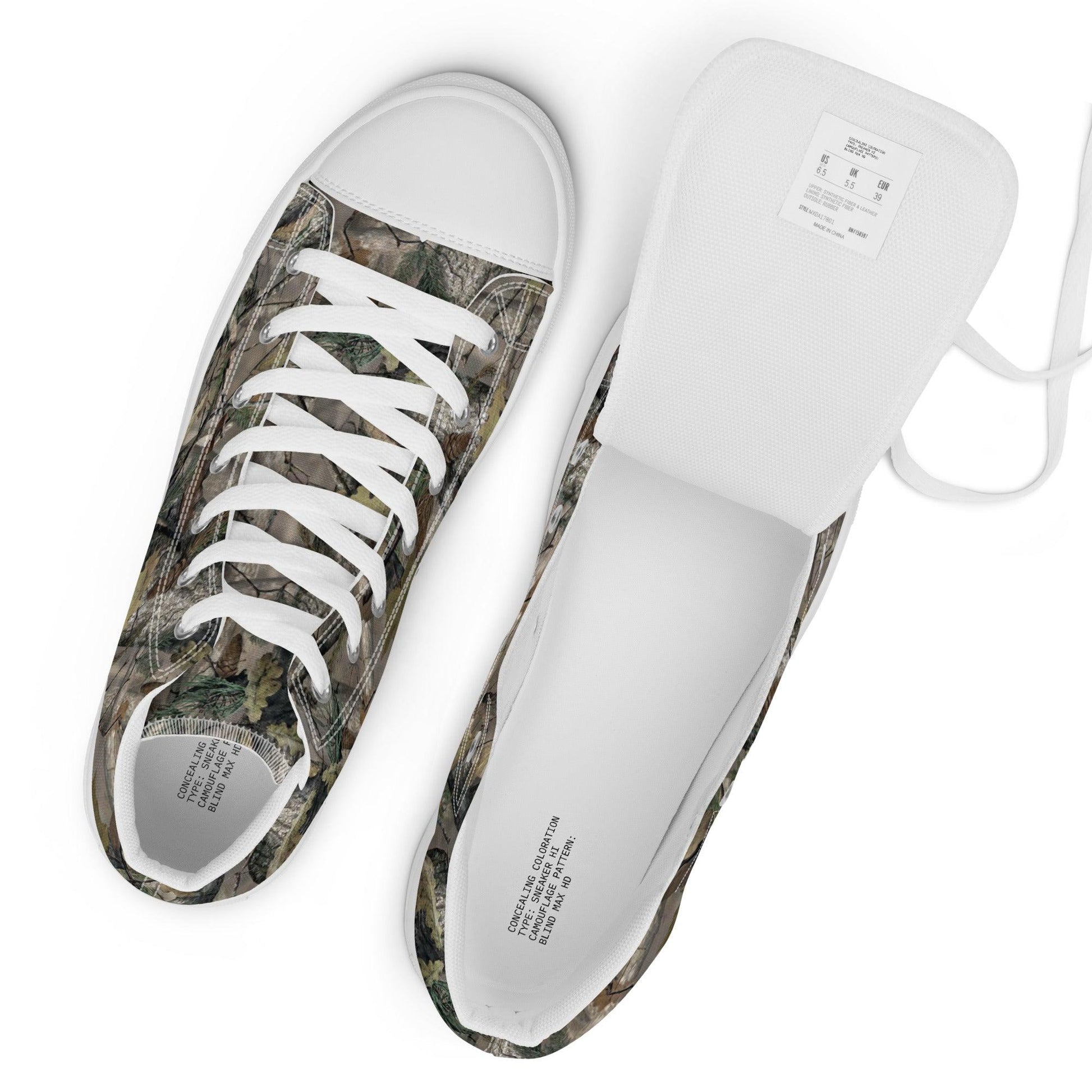 Blind Max HD Camo Men’s Sneaker Hi - Concealing Coloration