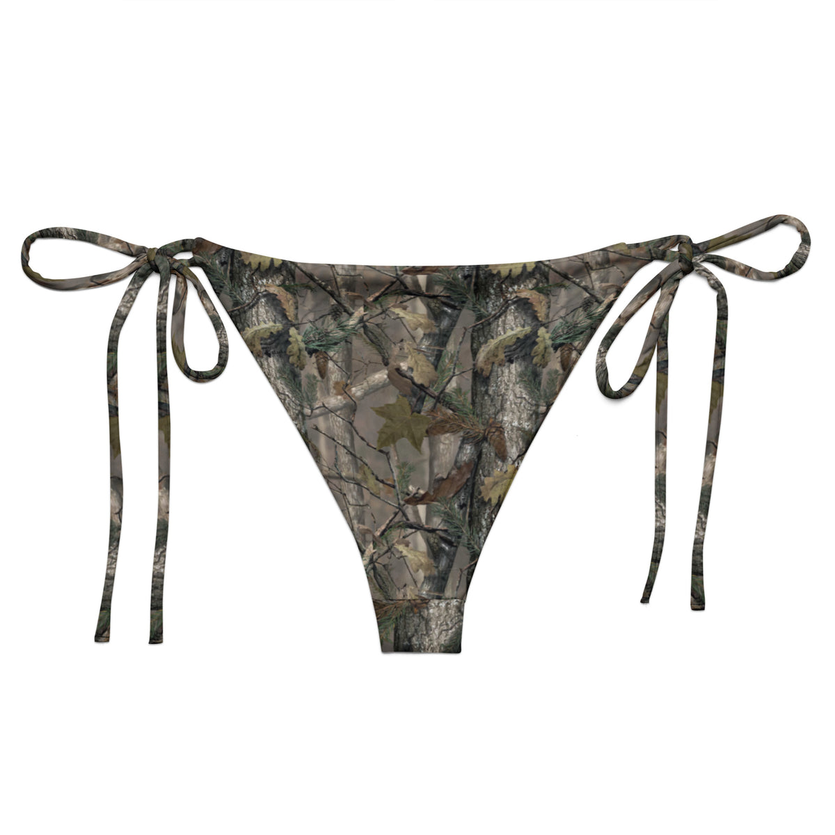 Blind Max HD Camo String Bikini Bottom, back view.