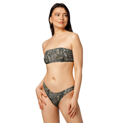 Blind Max HD Camo Bandeau Bikini Set