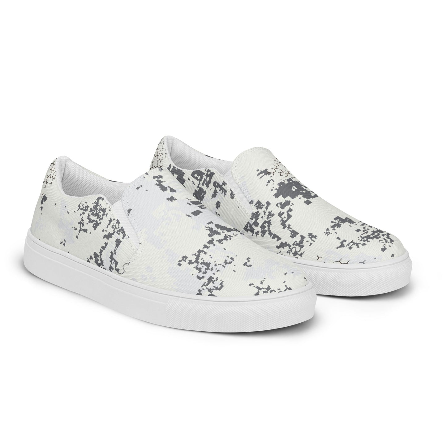 BlindTech Snow Camo Men’s Slip-On Sneaker