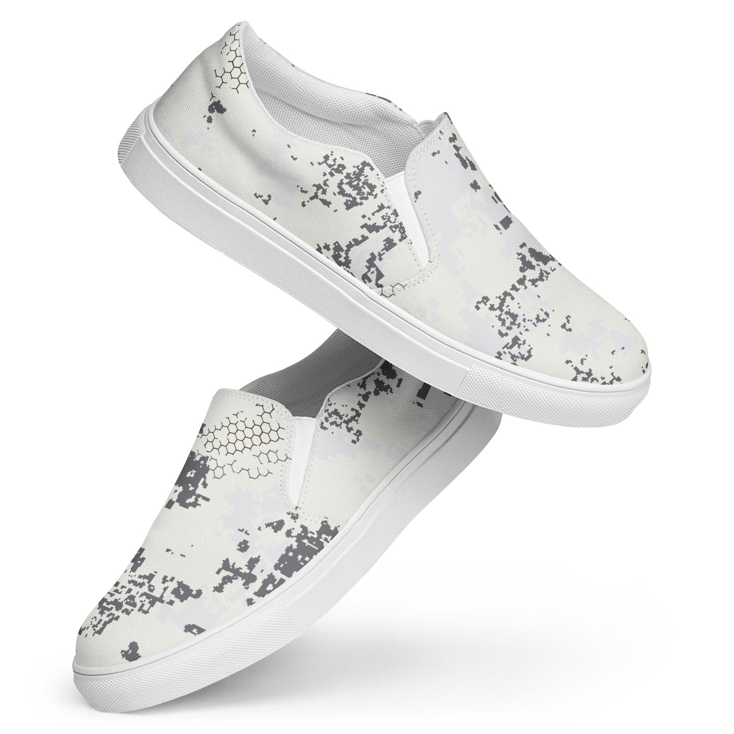 BlindTech Snow Camo Men’s Slip-On Sneaker