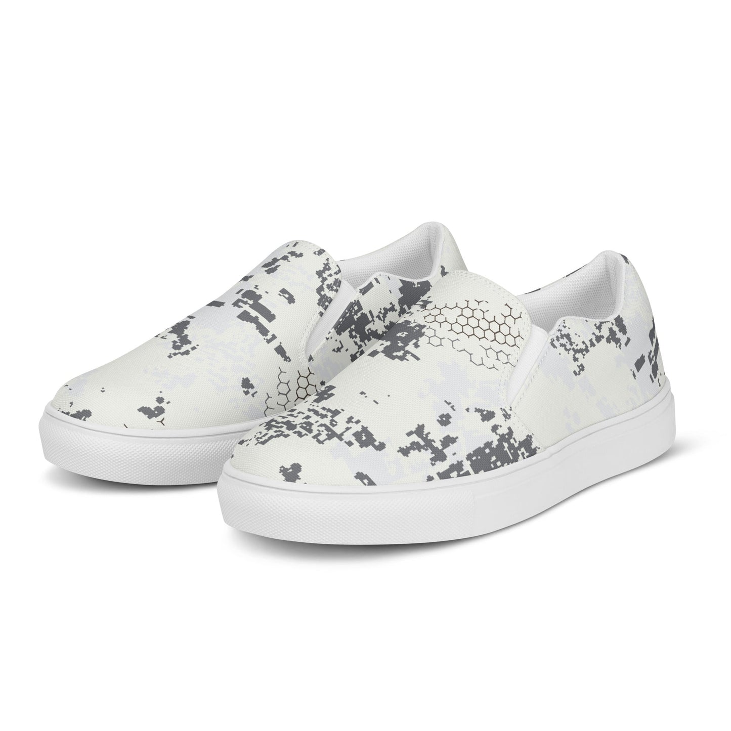 BlindTech Snow Camo Men’s Slip-On Sneaker