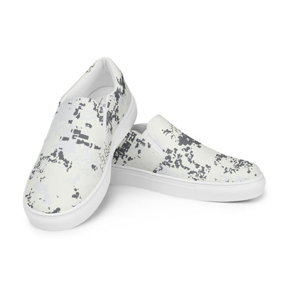 BlindTech Snow Camo Men’s Slip-On Sneaker