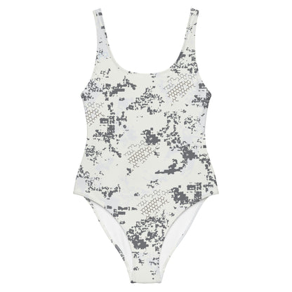 BlindTech Snow Camo One-Piece Swimsuit