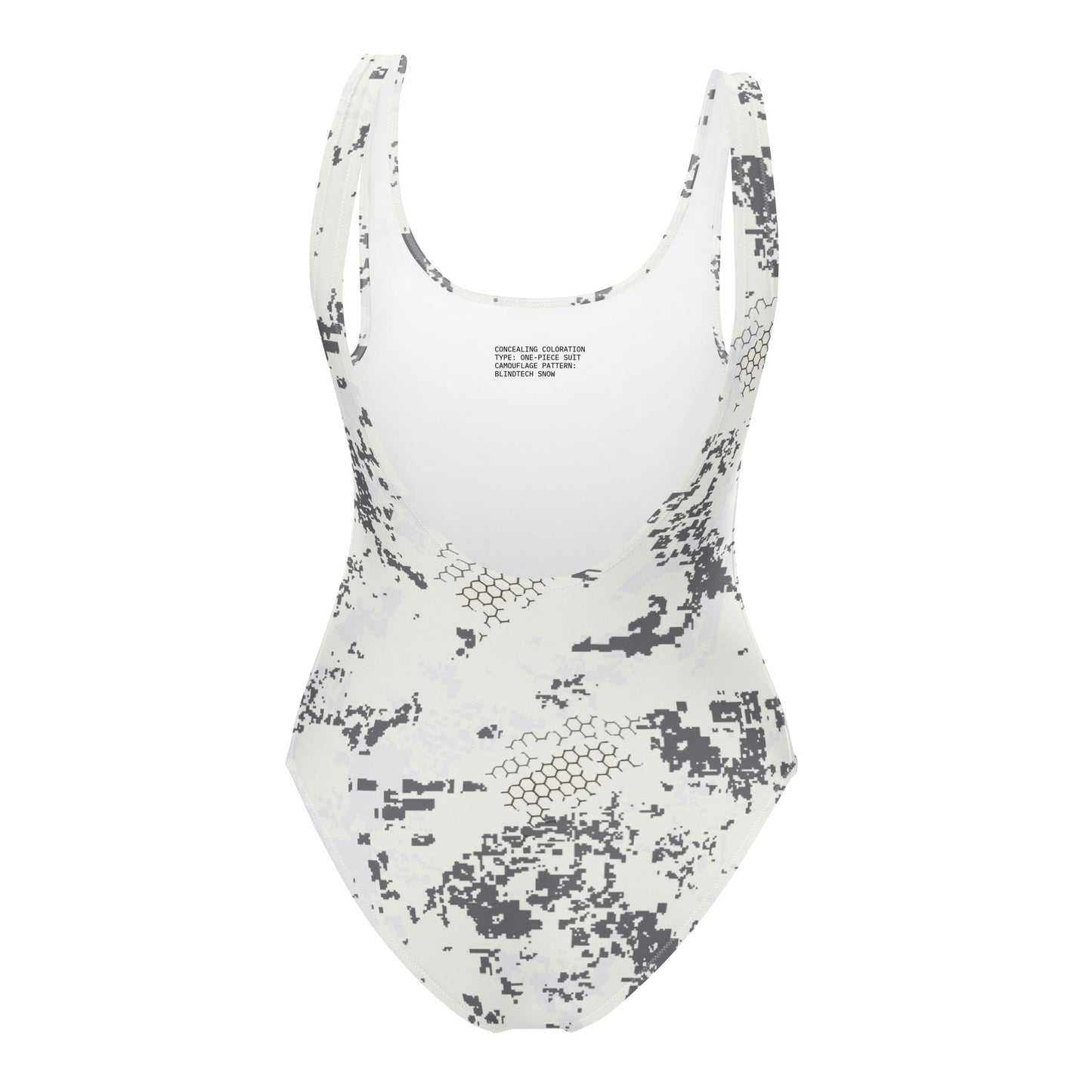 BlindTech Snow Camo One-Piece Swimsuit