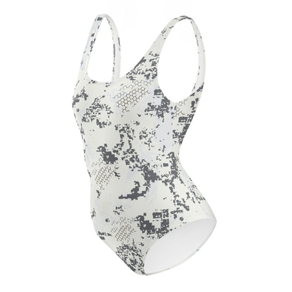 BlindTech Snow Camo One-Piece Swimsuit