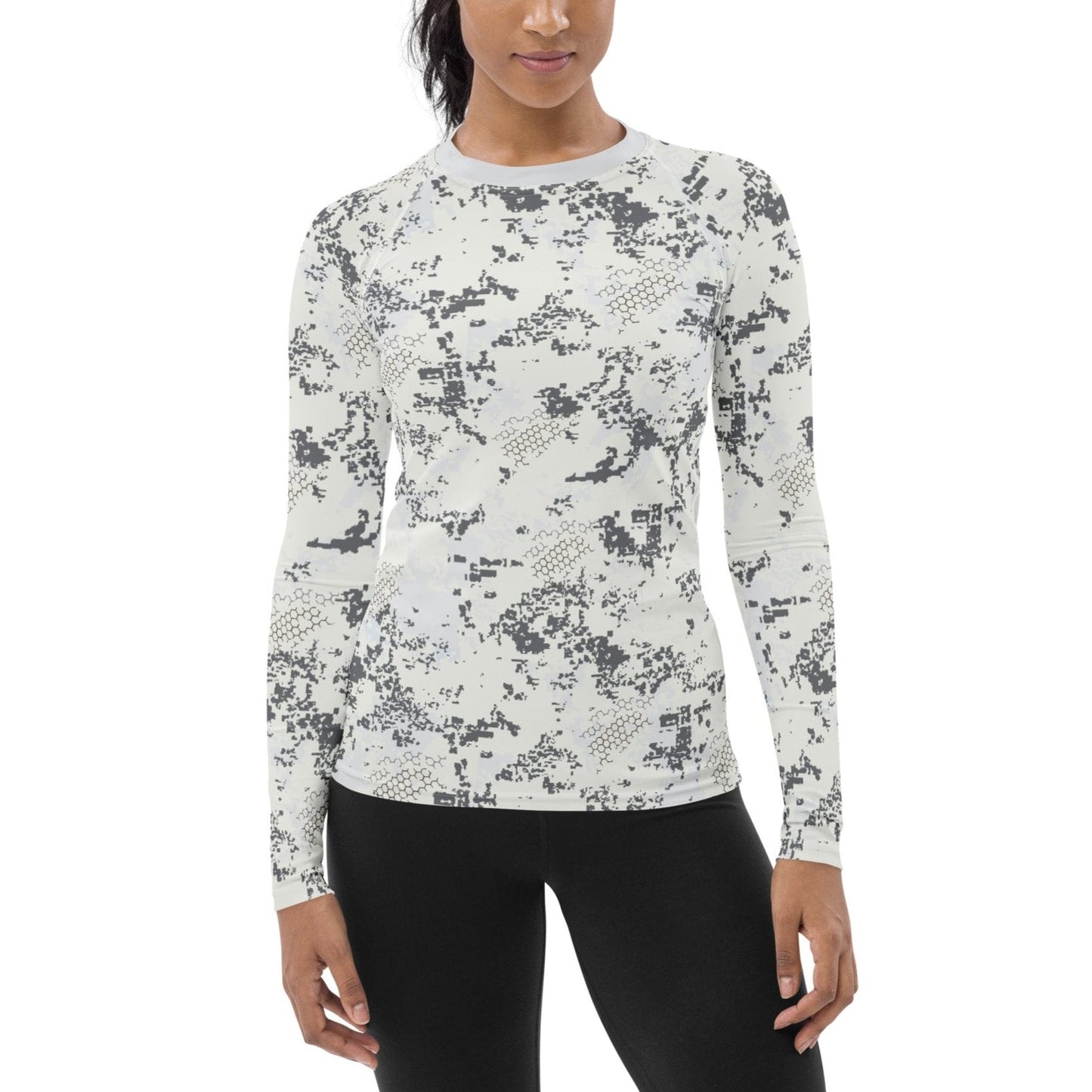 BlindTech Snow Camo Women's Long-Sleeve Base Layer