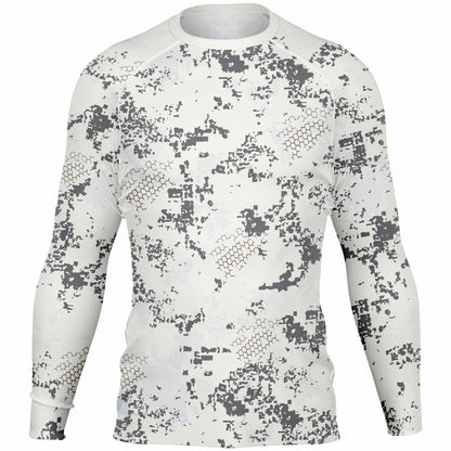 BlindTech Snow Camo Men's Long-Sleeve Base Layer