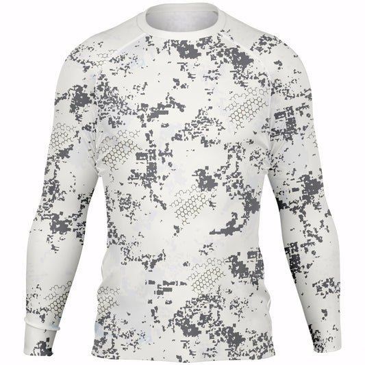 BlindTech Snow Camo Men's Long-Sleeve Base Layer