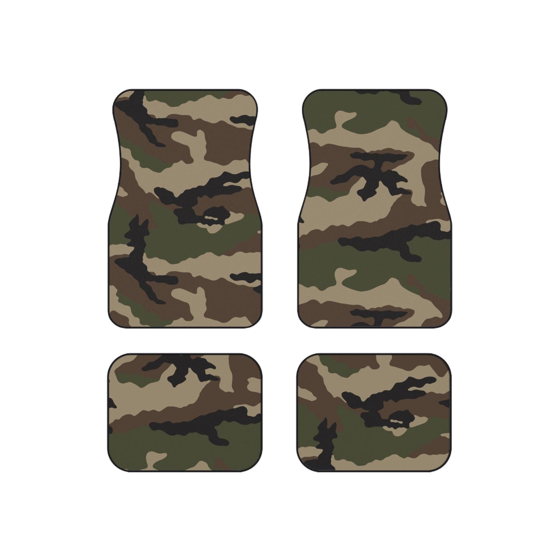 Centre-Europe Camo All-Weather Car Mats (Set of 4) _ Concealing Coloration